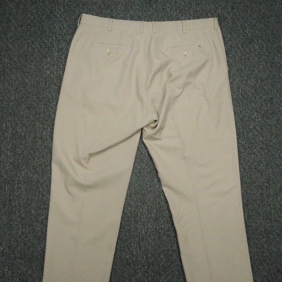 Peter Millar Pants Men 40x32 Beige Tan Durham Performance Chino Straight - Picture 4 of 12